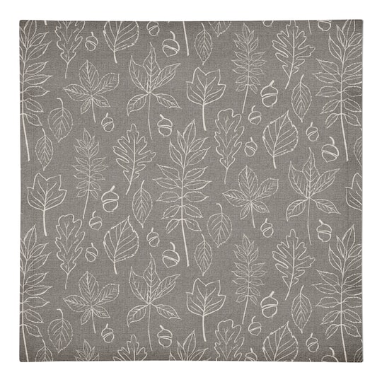 Leaf Pattern Cotton Twill Napkin
